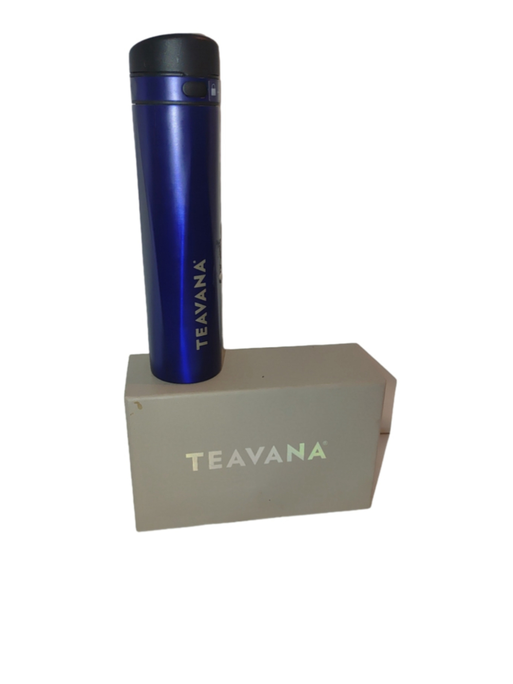 Teavana stainless steel locking tumbler